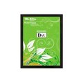 Burns Group Dax¬Æ Poster Frame, Wall Mountable, Horizontal/Vertical, 18" x 24", Wood, Black 2863W2X